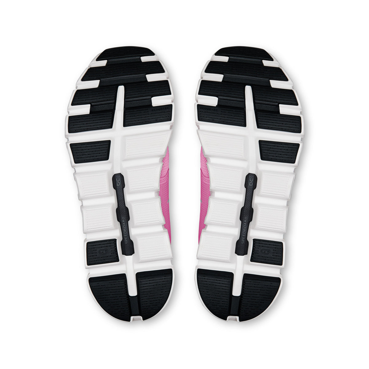 Raspberry/White